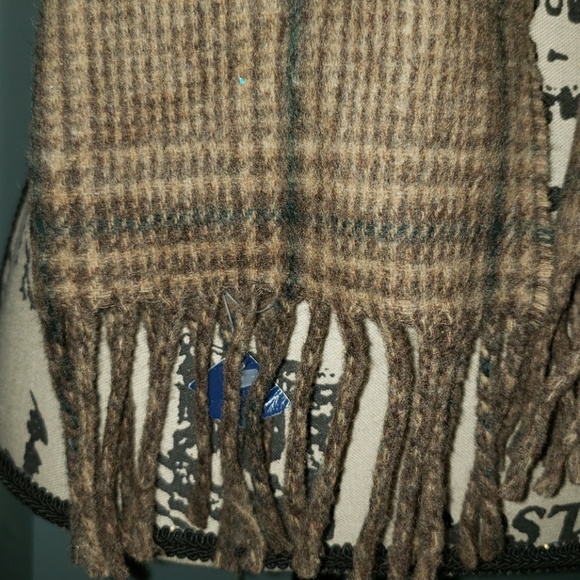 New Polo Ralph L Men's Lambswool Neck Scarf Wrap - Picture 4 of 8